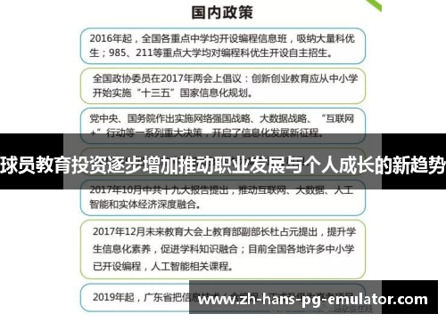 球员教育投资逐步增加推动职业发展与个人成长的新趋势