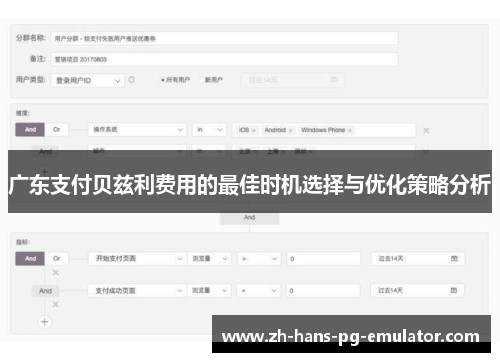 广东支付贝兹利费用的最佳时机选择与优化策略分析